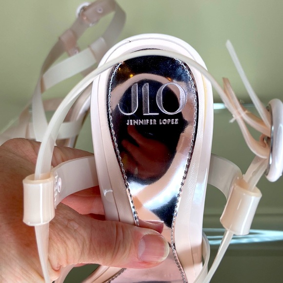 NWT Jennifer Lopez seashell pink color heels, size 7, super pretty! - Picture 10 of 11